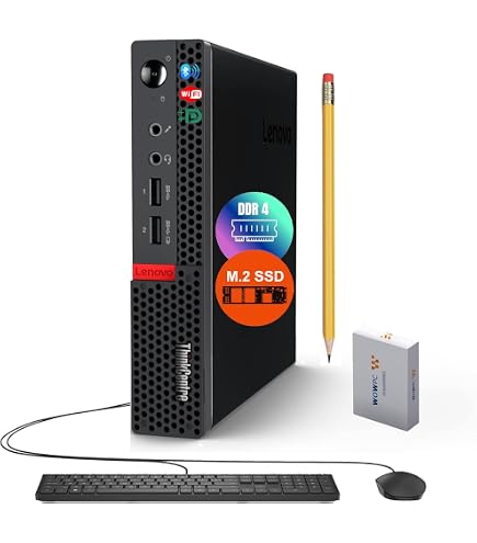 Amazon.com: Lenovo Tiny Desktop ThinkCentre M920q Mini Business